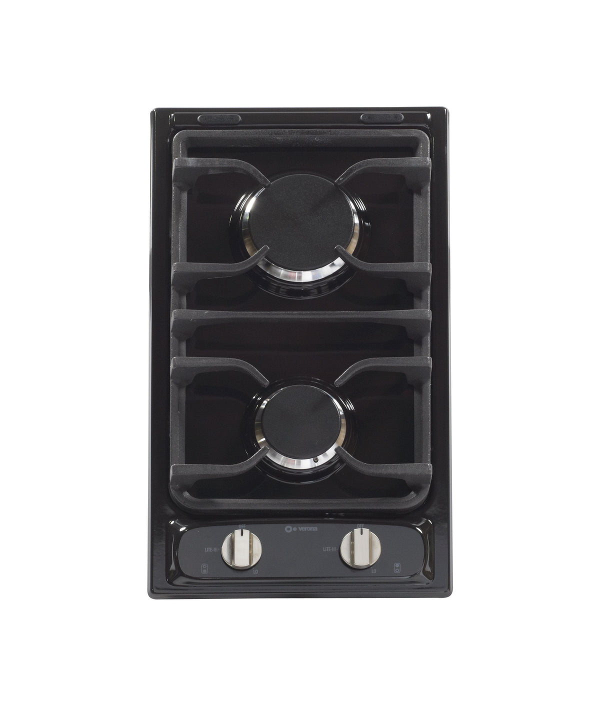 12" Deluxe Gas Cooktop Black
