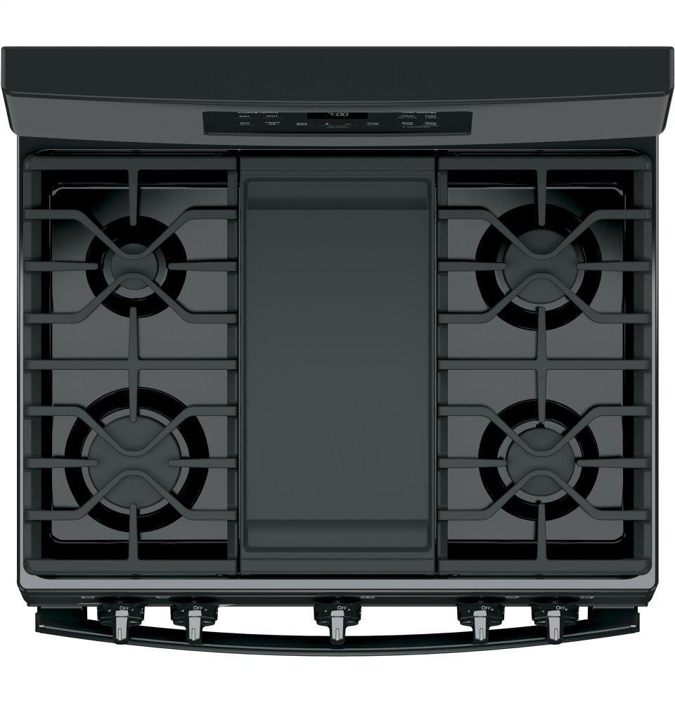 GE® 30" Free-Standing Gas Convection Range
