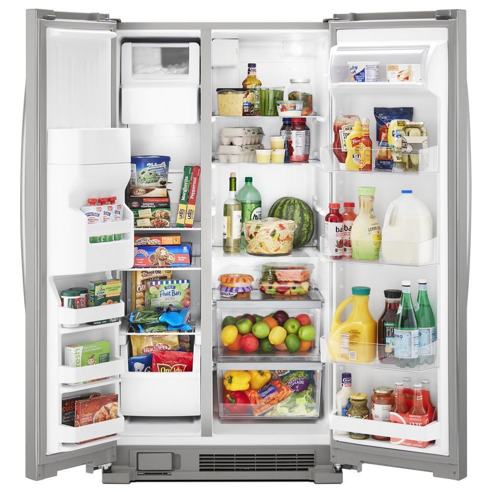 36-inch Wide Side-by-Side Refrigerator - 25 cu. ft.