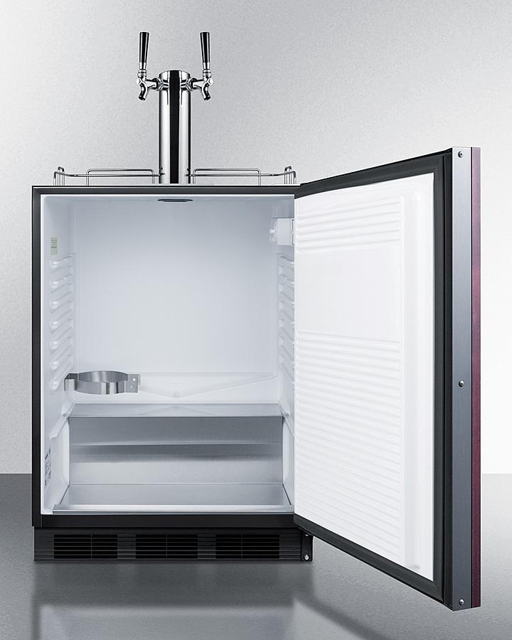 24" Wide Built-in Kegerator, ADA Compliant (panel Not Included)