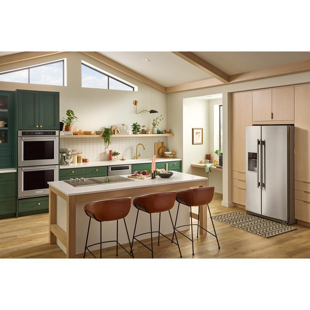 20.8 Cu. Ft. Counter-Depth Side-by-Side Refrigerator with Exterior Ice and Water Dispenser in PrintShield™ Finish