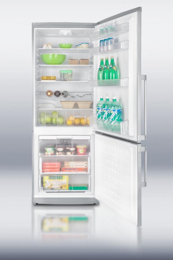 24" Wide Bottom Freezer Refrigerator