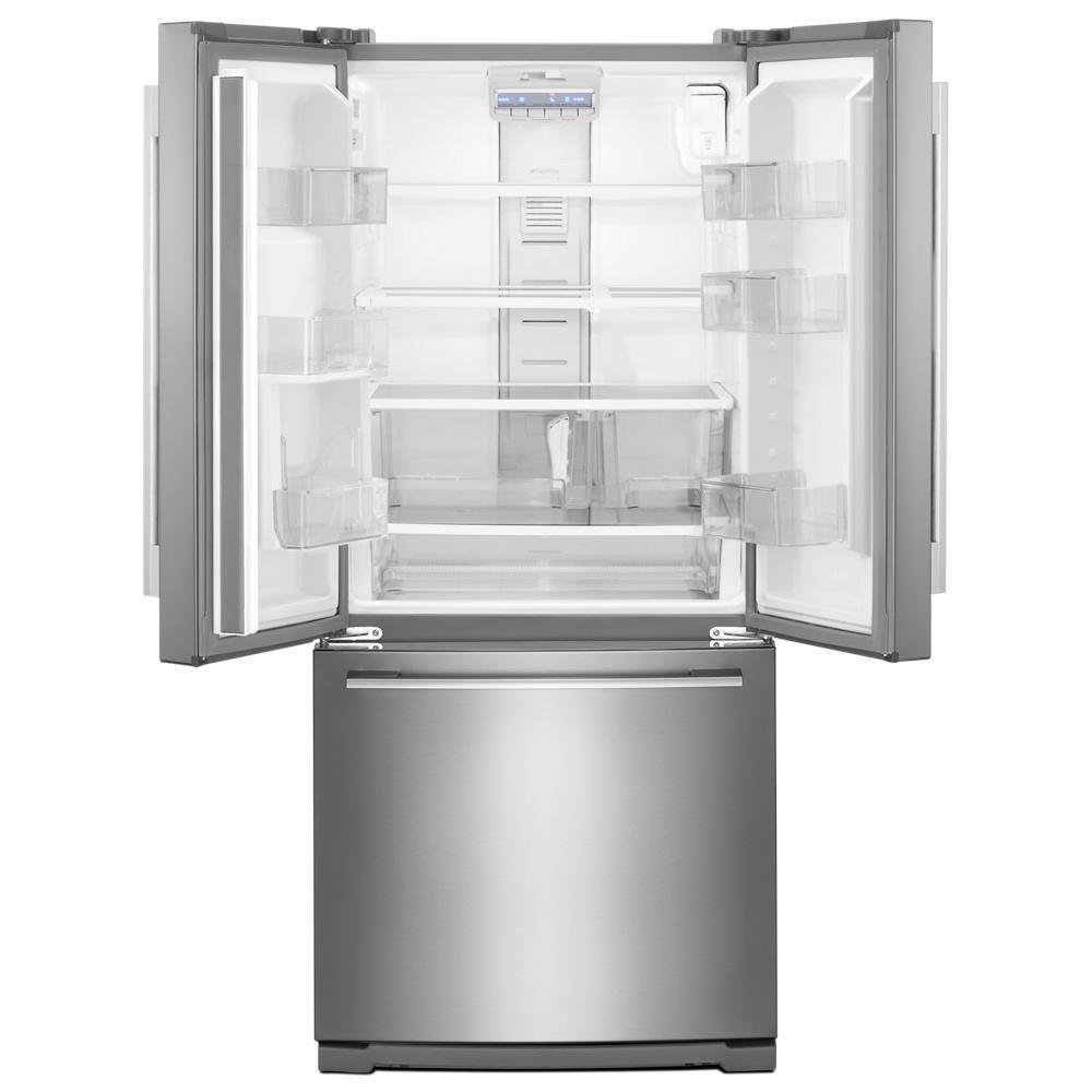 30-inch Wide Contemporary Handle French Door Refrigerator - 20 cu. ft.