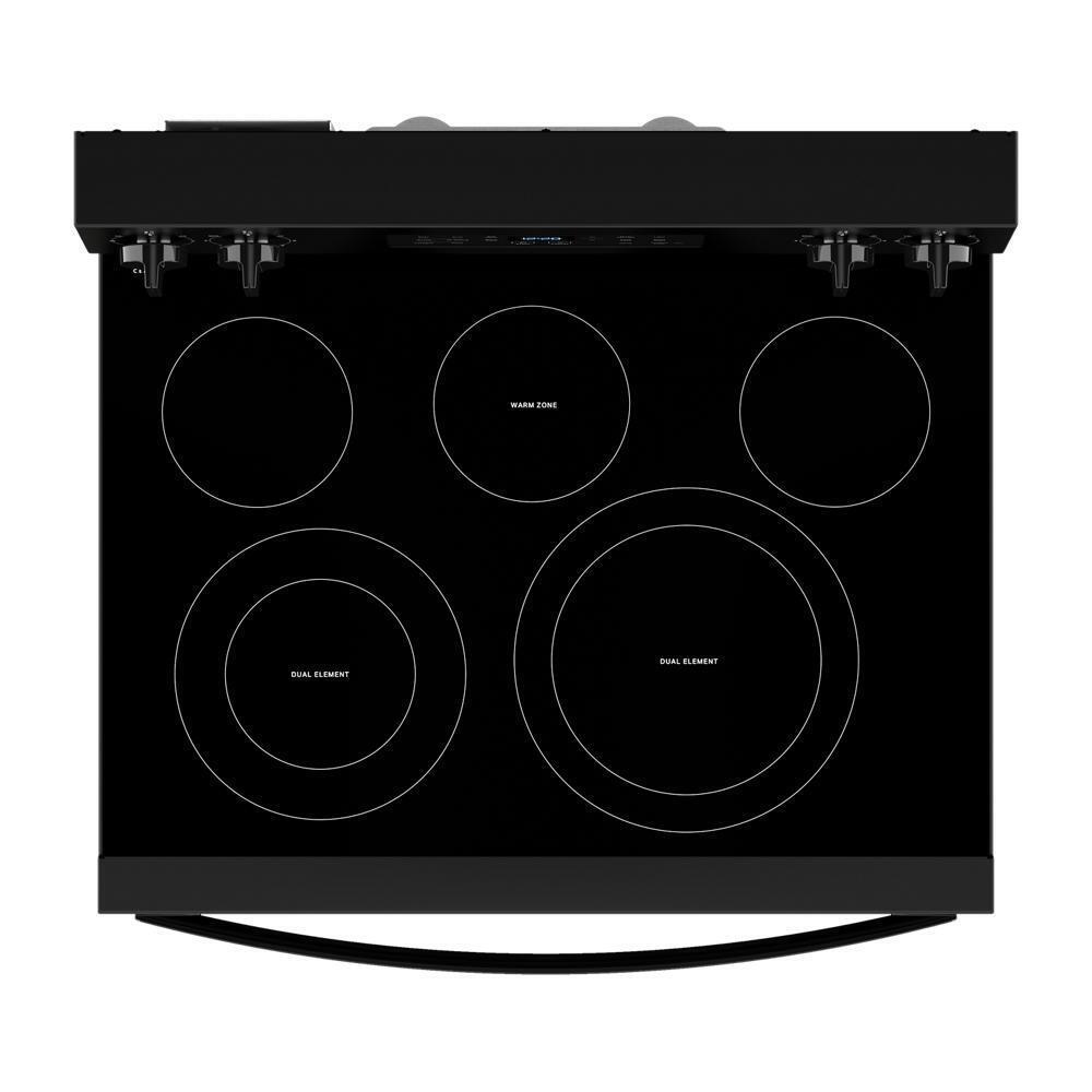 30-inch Energy Star Electric Range with Air Cooking Technology, No Preheat Air Fry and Air Baking and Self Clean