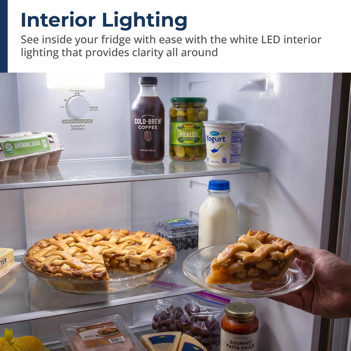 10.4 cu. ft. Counter Depth 24 in. Bottom Freezer 2-Door Refrigerator with Reversible Door in Stainless Steel