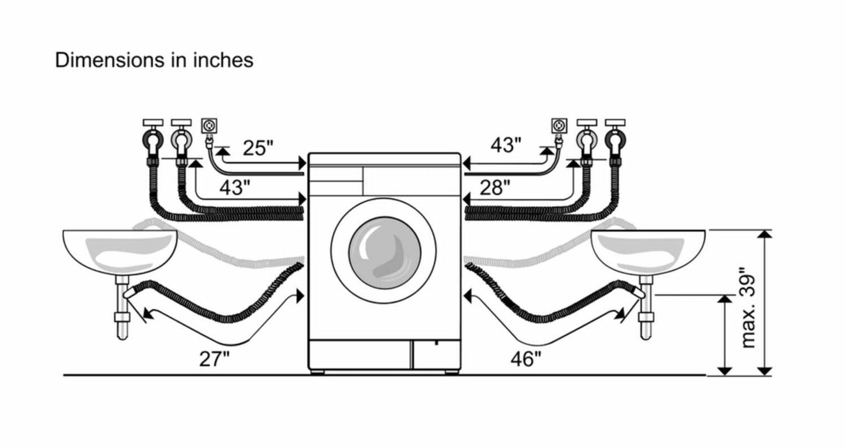 500 Series Washer - 208/240V, Cap. 2.2 cu.ft., 15 Cyc.,1,400 RPM, 52 dBA Silv./Door, AquaShield®, ENERGY STAR