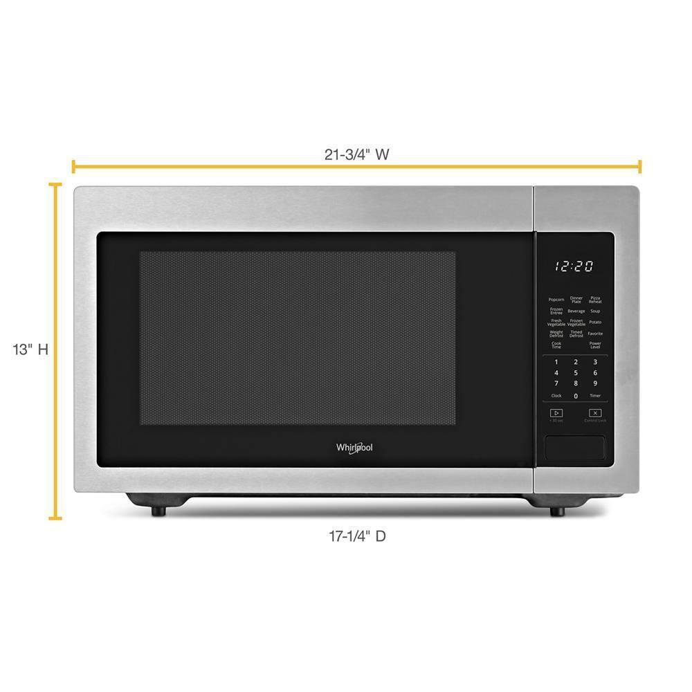 1.6 cu. ft. Countertop Microwave with 1,200-Watt Cooking Power