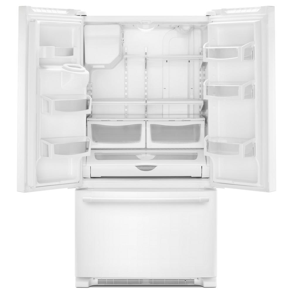 36- Inch Wide French Door Refrigerator with PowerCold® Feature - 25 Cu. Ft.