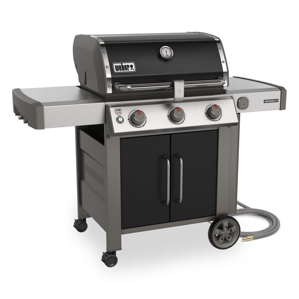 Genesis II SE-315 Gas Grill - Black Natural Gas