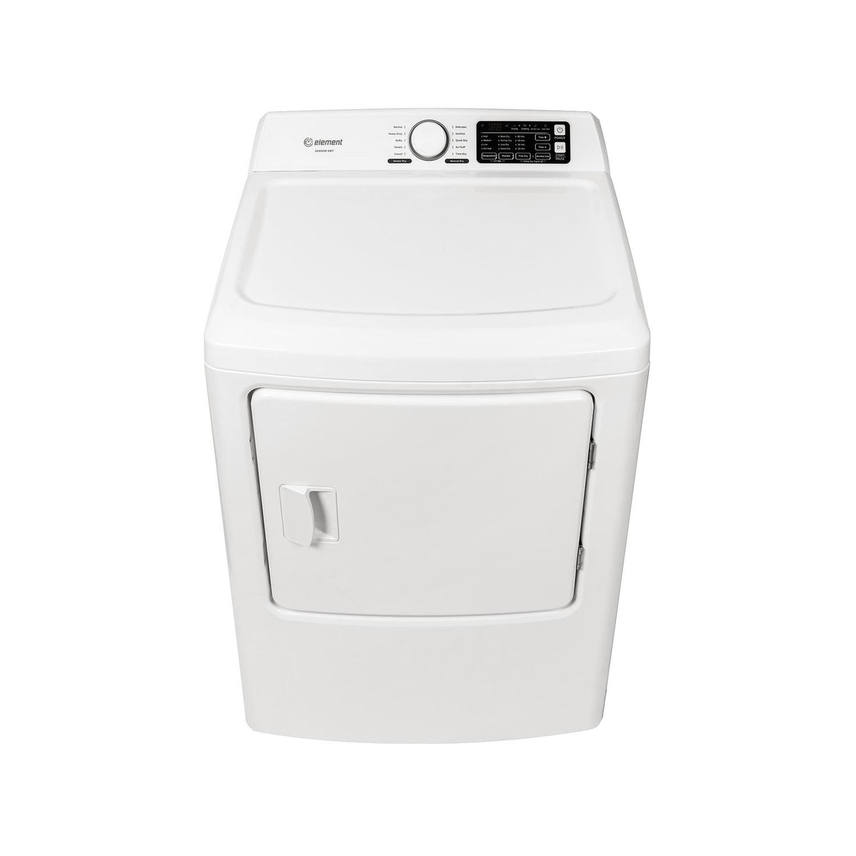 Element Electronics 6.7 cu. ft. Front Load Gas Dryer - White (ETDG6727CW)