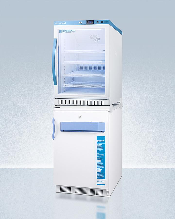 24" Wide All-refrigerator/all-freezer Combination