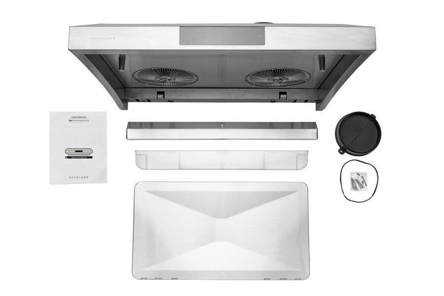 Hauslane Chef 30-in Ducted Stainless Steel Undercabinet Range Hood