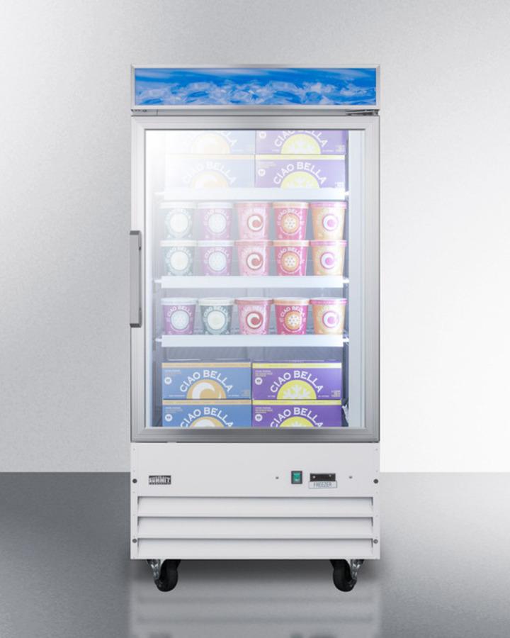 27" Wide Upright All-freezer