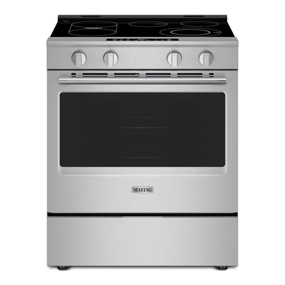 30-Inch Wide Slide-In Electric Range with Grill Mode and No Preheat Air Fry - 5.3 Cu. Ft.