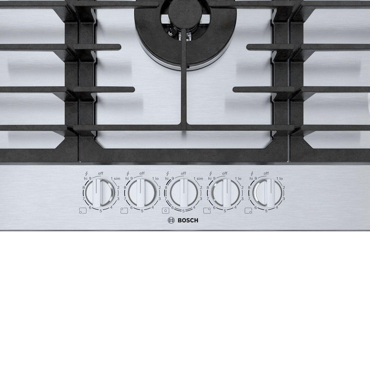 800 Series Gas Cooktop Stainless steel