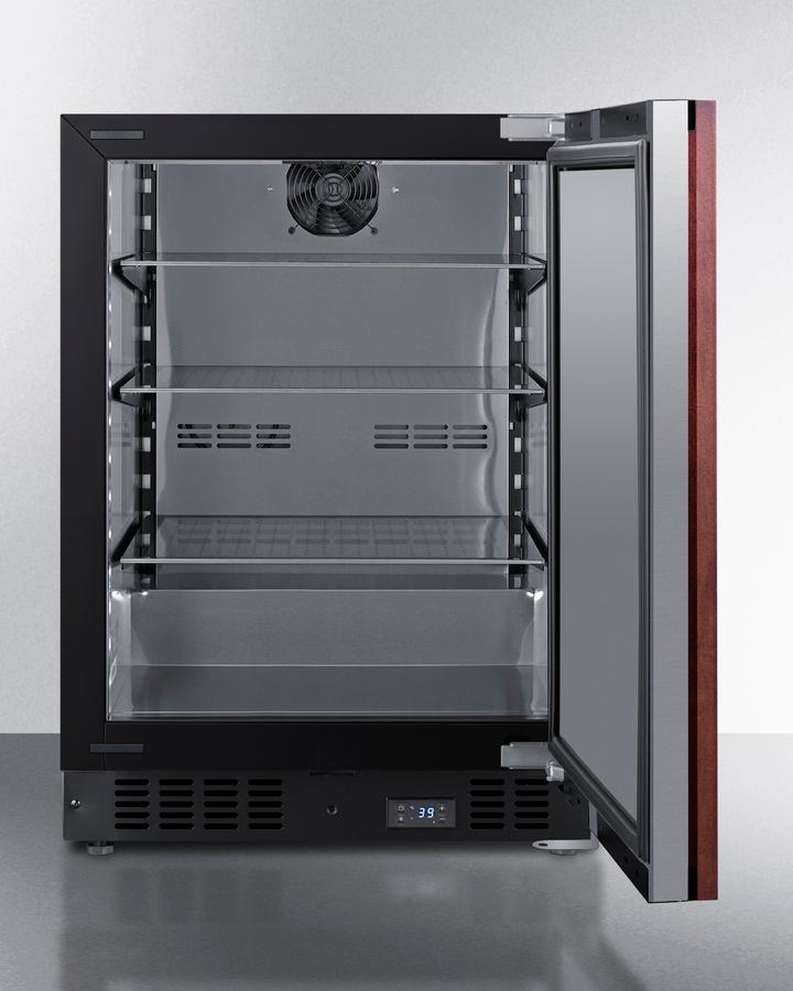 24" Wide Built-in Beverage Center (panel Not Included)