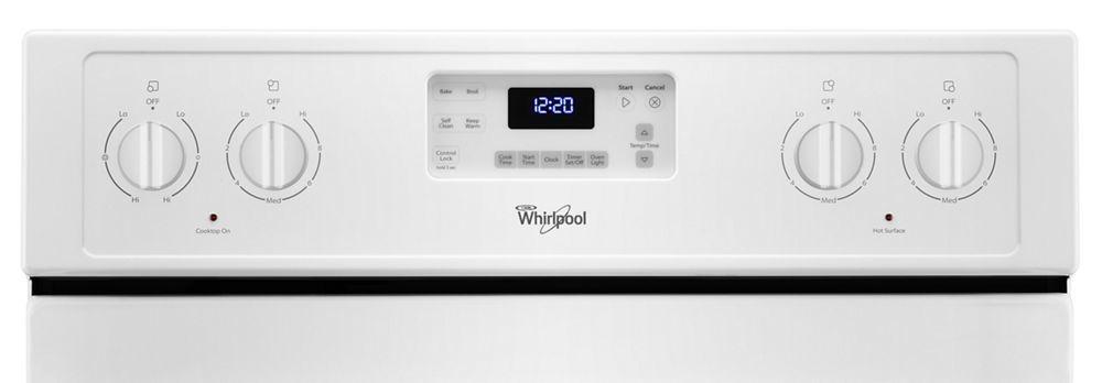 5.3 Cu. Ft. Freestanding Electric Range with Easy Wipe Ceramic Glass Cooktop