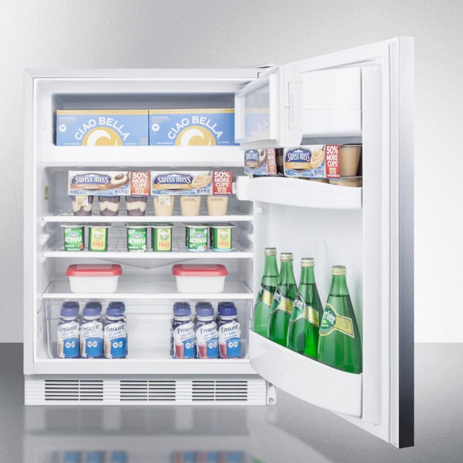 24" Wide Built-in Refrigerator-freezer
