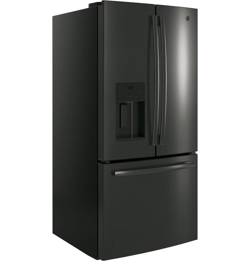 GE® ENERGY STAR® 17.5 Cu. Ft. Counter-Depth French-Door Refrigerator