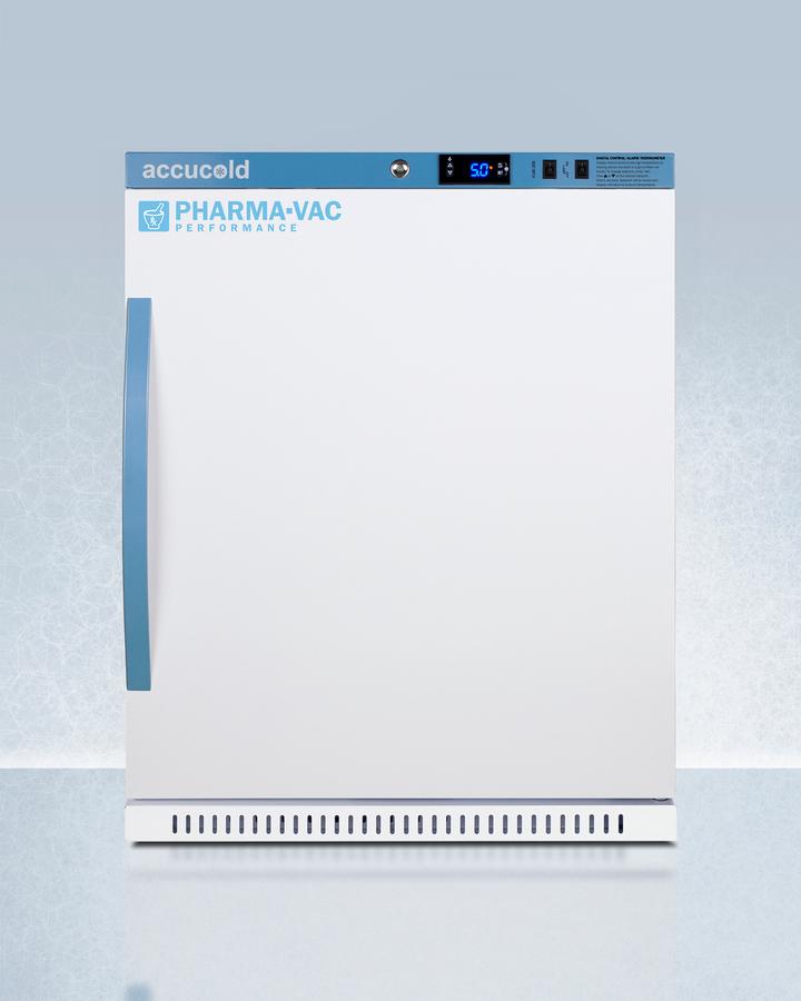 6 CU.FT. Vaccine Refrigerator, ADA Height