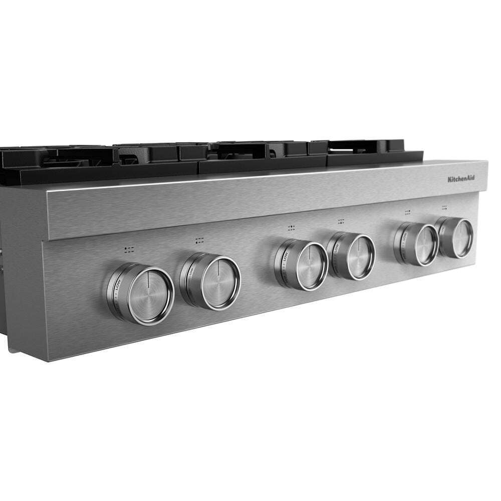 KitchenAid® 36-inch 6-Burner Gas Commercial-Style Rangetop