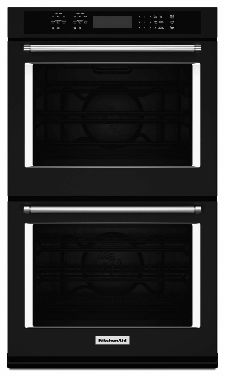 27" Double Wall Oven with Even-Heat™ True Convection - Black