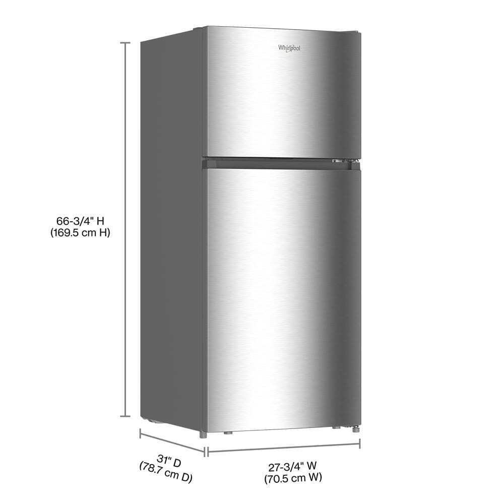 Whirlpool® 18 Cu. Ft. Top Freezer Refrigerator Any-Room-Ready