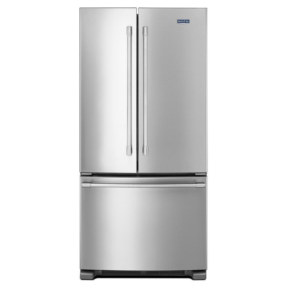 33-Inch Wide French Door Refrigerator - 22 Cu. Ft.