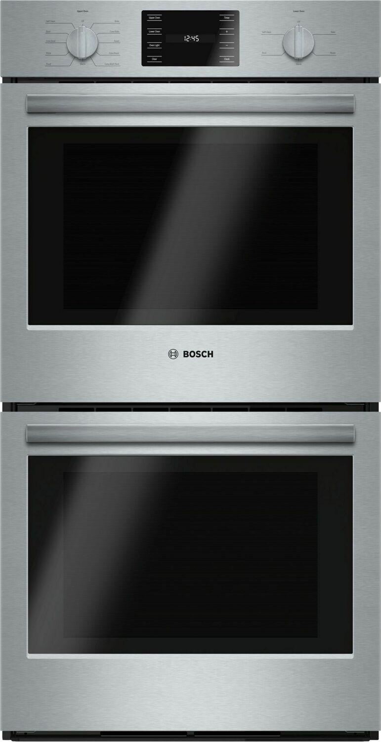 500 Series, 27", Double Wall Oven, SS, EU conv./Thermal, Knob Control