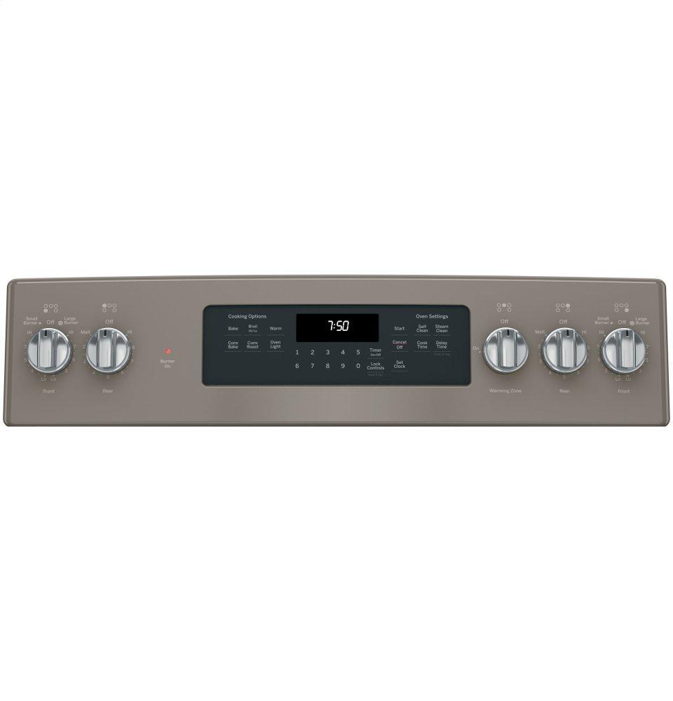 GE® 30" Free-Standing Electric Convection Range