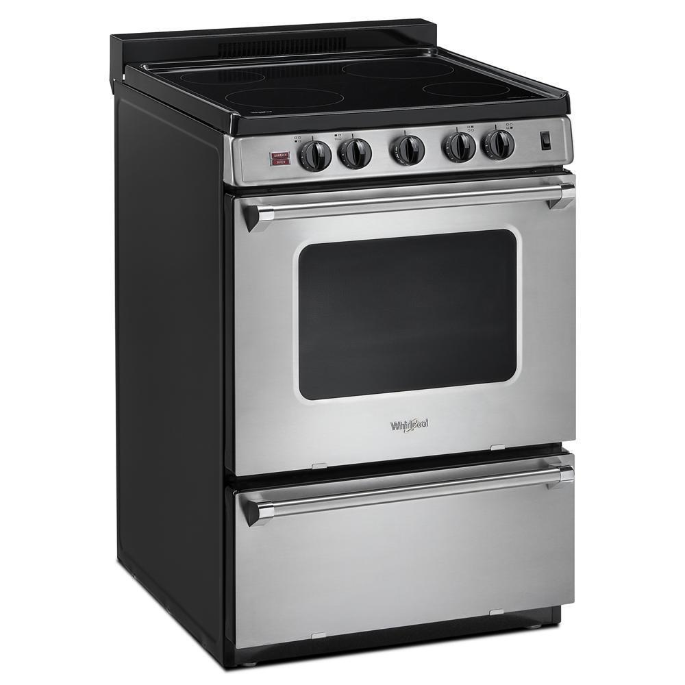 24-inch Freestanding Electric Range with Upswept SpillGuard™ Cooktop