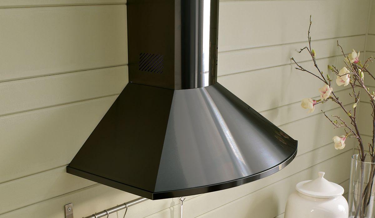 36" rounded pyramid wall hood with Variable Air Management