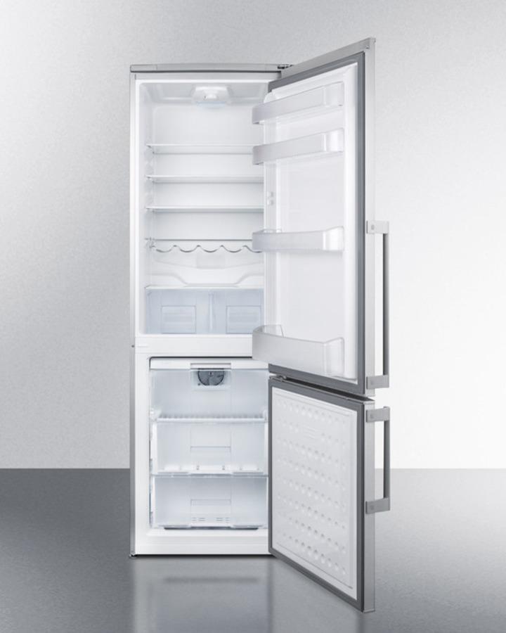 24" Wide Bottom Freezer Refrigerator