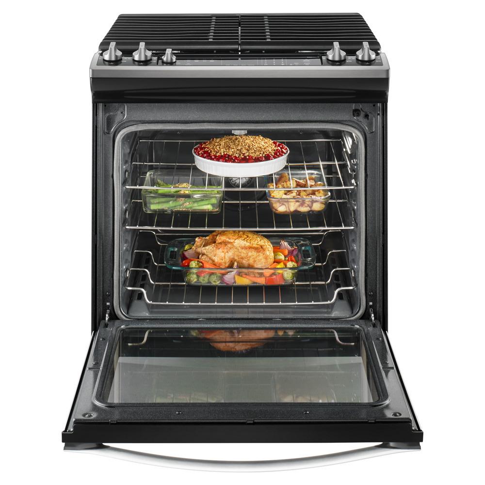 5.8 Cu. Ft. Slide-In Gas Range with EZ-2-Lift™ Hinged Grates