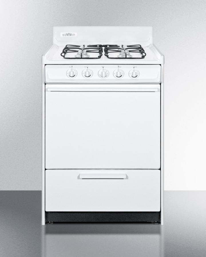 24" Wide Gas Range