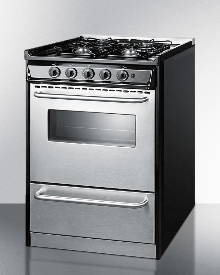 24" Wide Gas Range