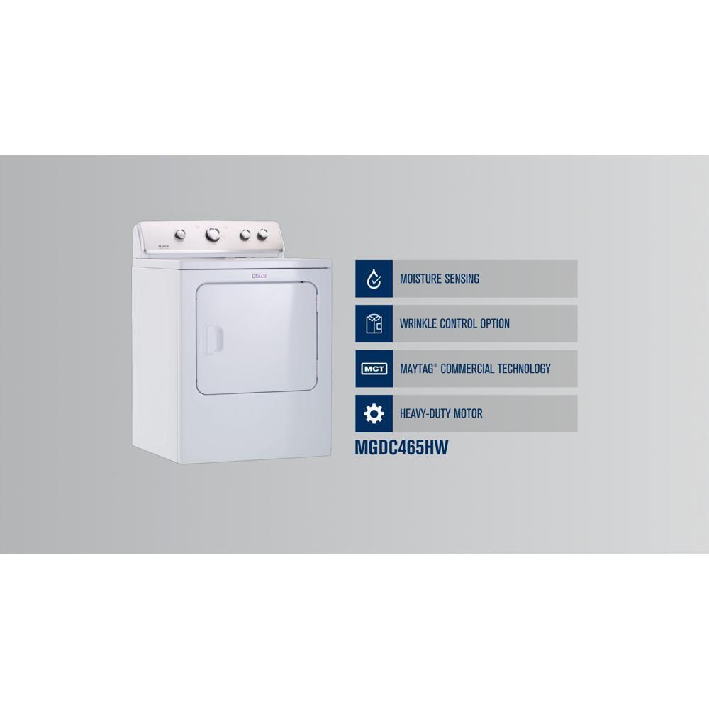 Large Capacity Top Load Dryer with Wrinkle Control - 7.0 cu. ft.