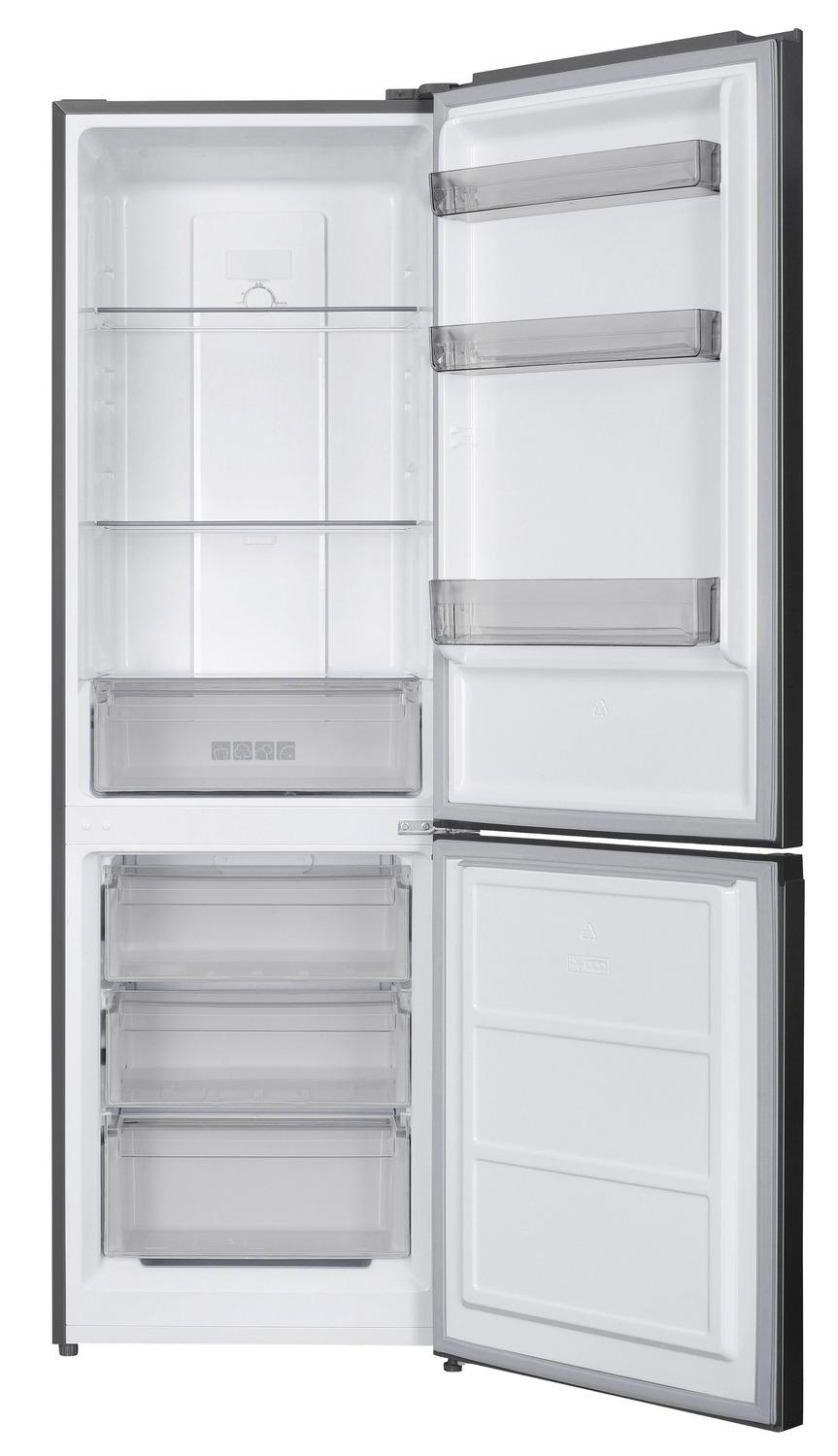 10.4 cu. ft. Counter Depth 24 in. Bottom Freezer 2-Door Refrigerator with Reversible Door in Stainless Steel