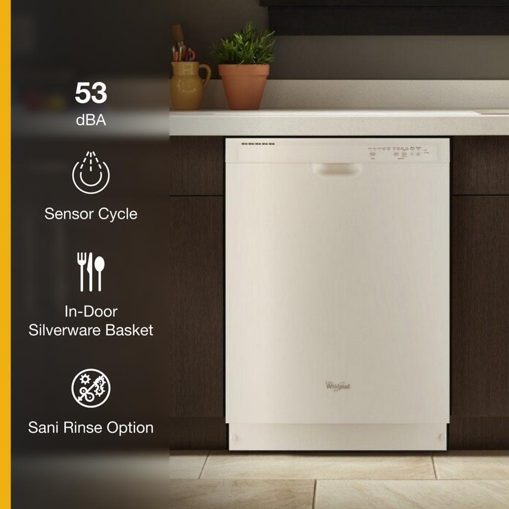 ENERGY STAR® certified dishwasher with Sensor cycle
