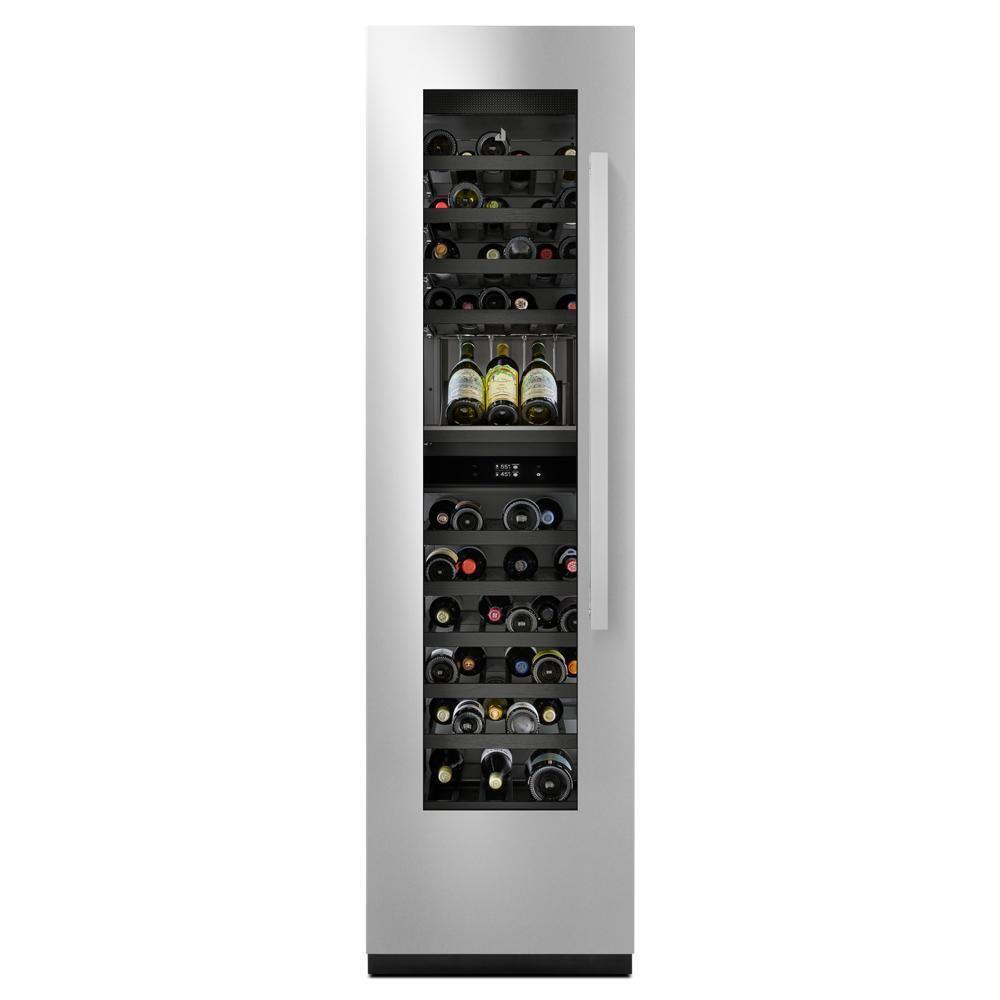 24" NOIR™ Wine Column Panel Left Swing