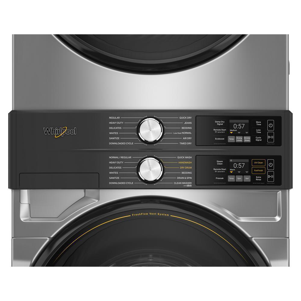 Smart ENERGY STAR® Front Load Laundry Tower with FreshFlowTM Vent System and UV Clean Technology 4.5 cu. ft. Washer & 7.4 cu. ft. Gas Dryer