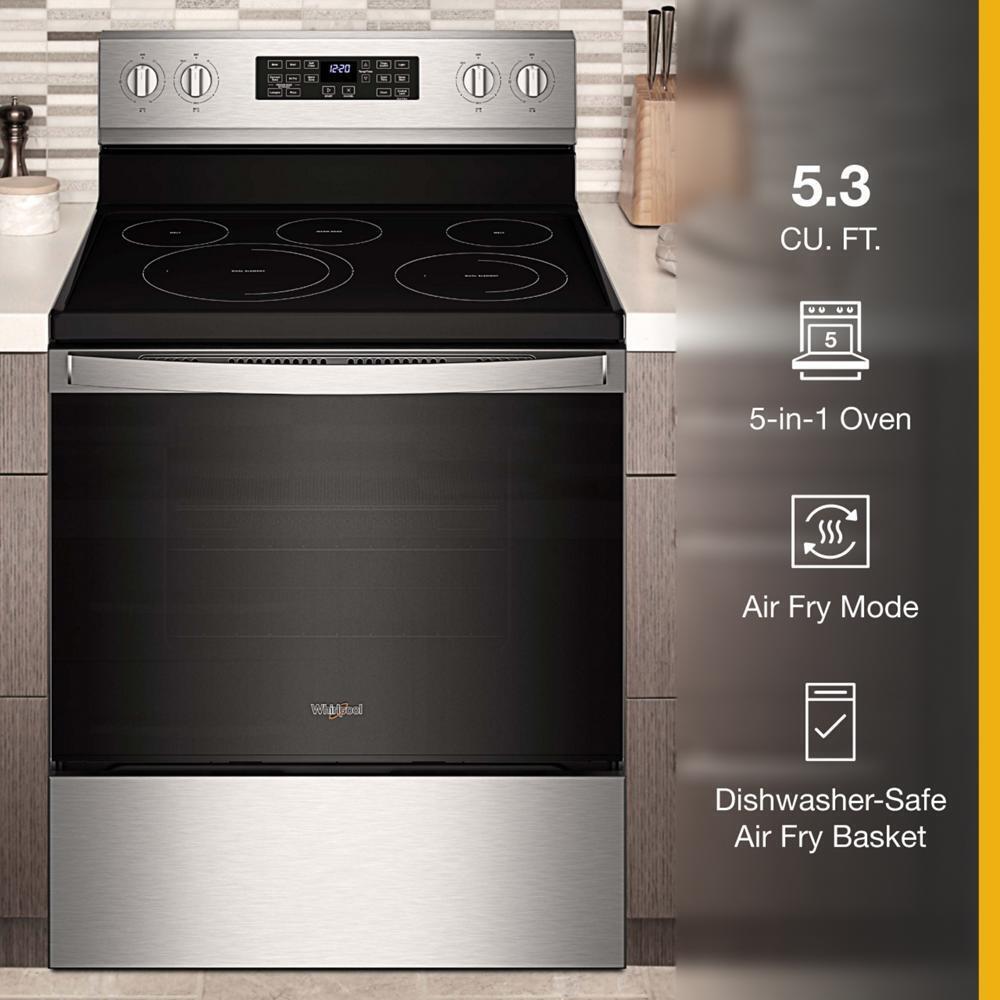 5.3 Cu. Ft. Whirlpool® Electric 5-in-1 Air Fry Oven
