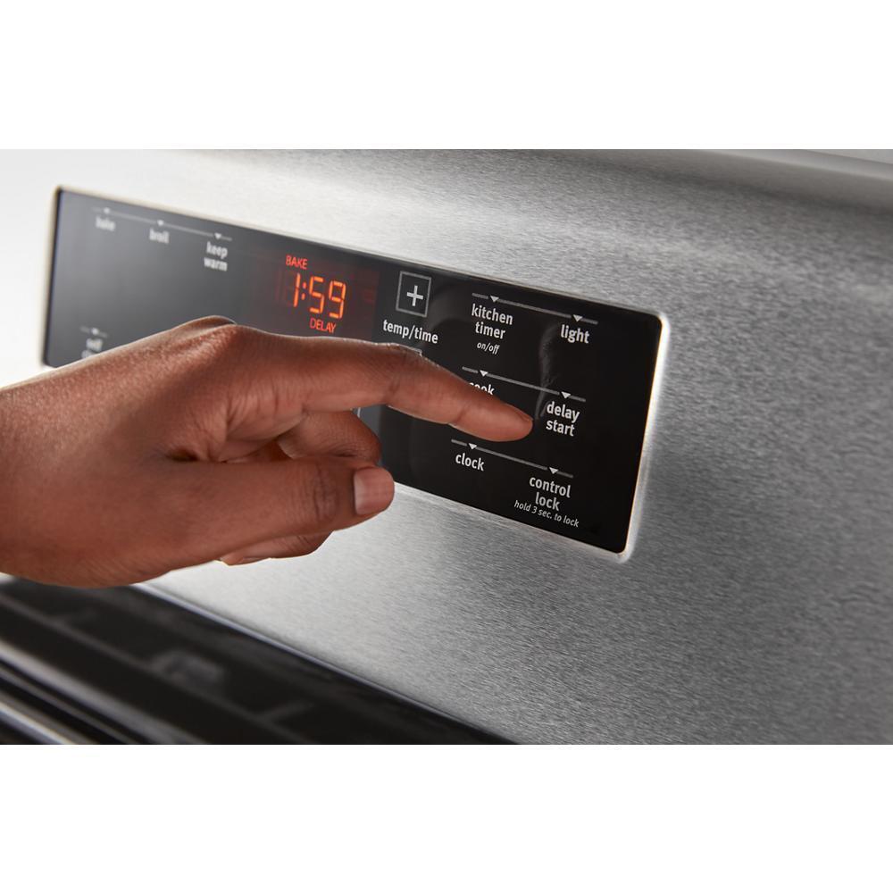 30-inch Wide Electric Range with Steam Clean - 5.3 cu. ft.