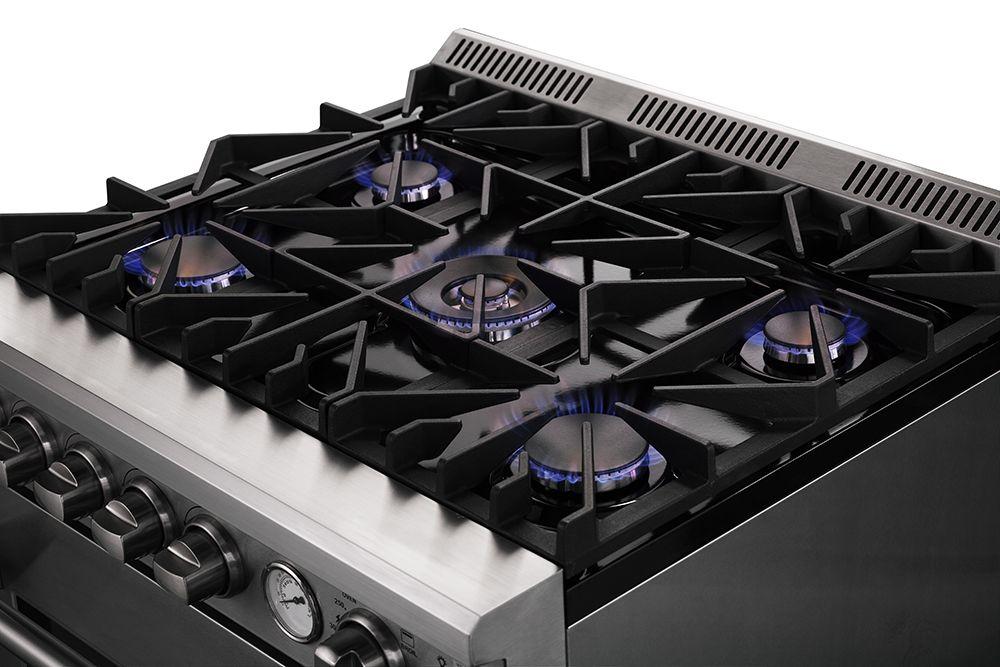 Lseo - Professional 30" Freestanding Gas Range