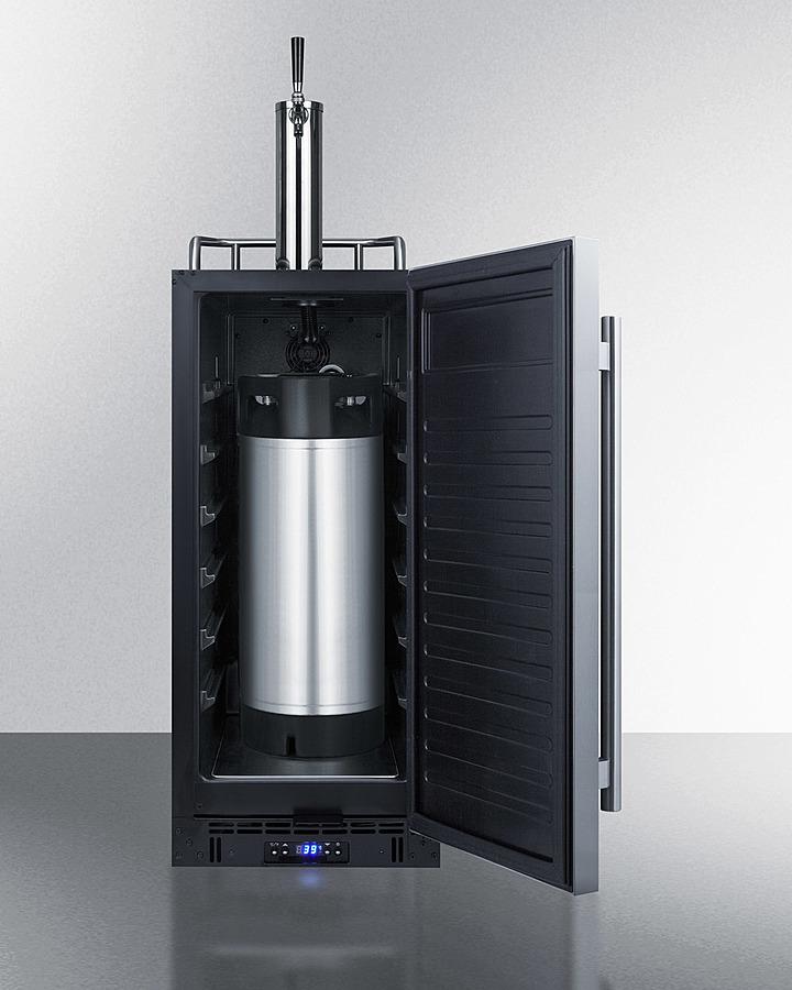15" Wide Built-in Cold Brew Coffee Kegerator