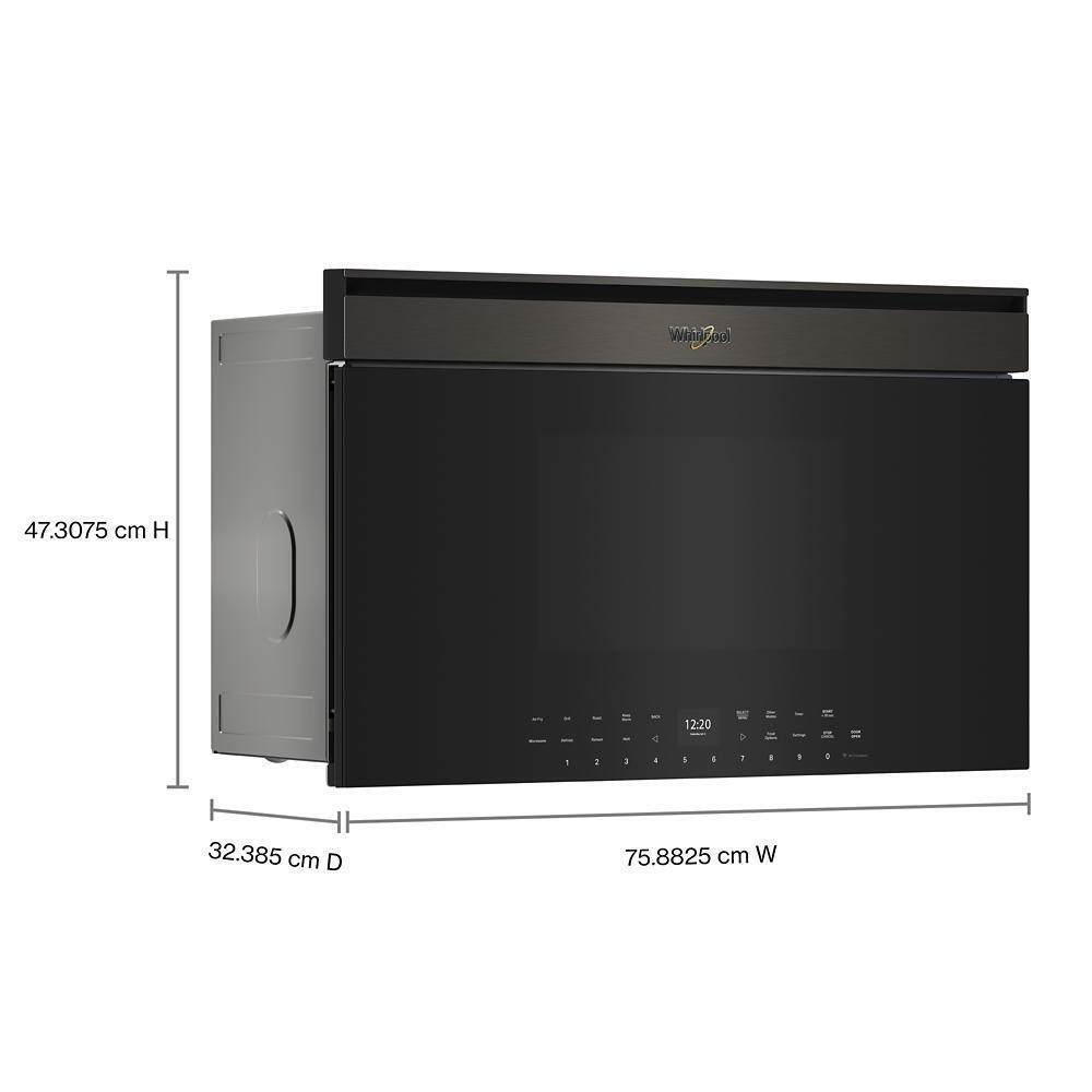 30-inch Built-In Smart Multifunctional Microwave Oven with Air Fry - 1,000 watts