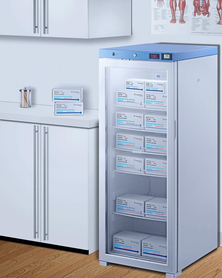 24" Wide Upright Medical Refrigerator, Certified To Nsf/ansi 456 Vaccine Storage Standard