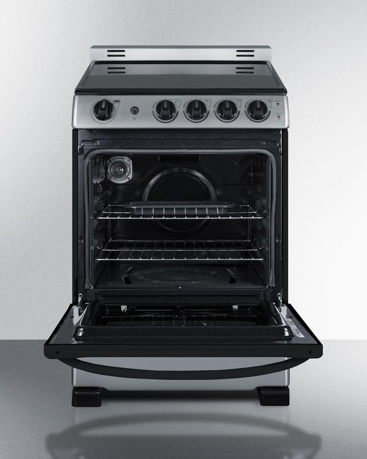 24" Wide Electric Smooth-top Range