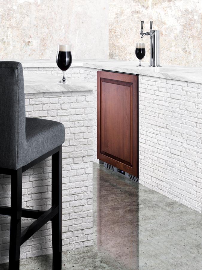 24" Wide Built-in Kegerator (panel Not Included)