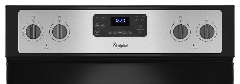 5.3 Cu. Ft. Freestanding Electric Range with Easy Wipe Ceramic Glass Cooktop